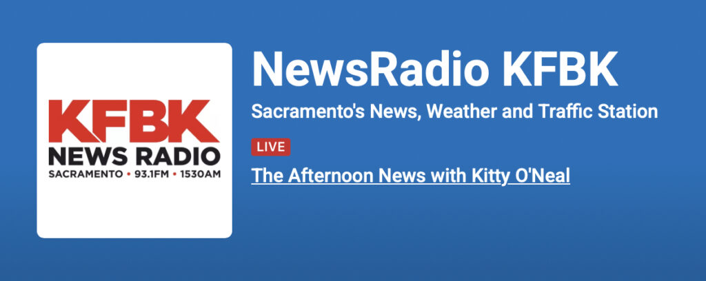 The Sacramento Book festival was just featured on KFBK by Kitty O'Neal!

KFBK - Kitty O'Neal